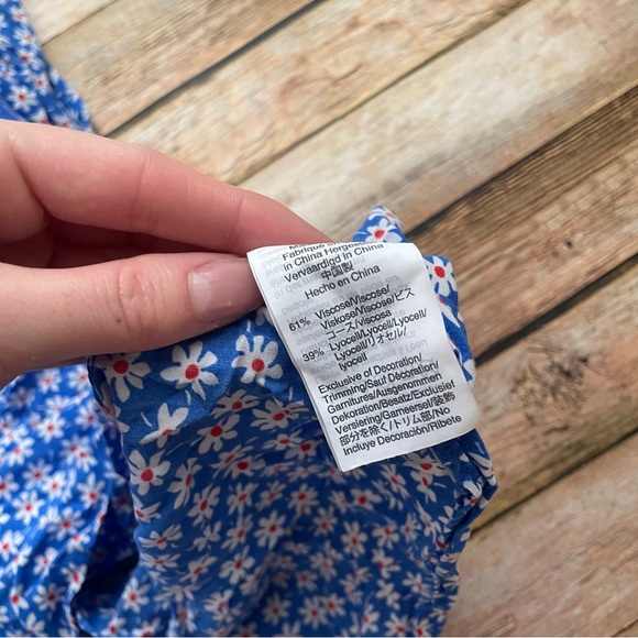 Madewell Ruffled Wrap Maxi Dress in Mini Daisy - Picture 5 of 5